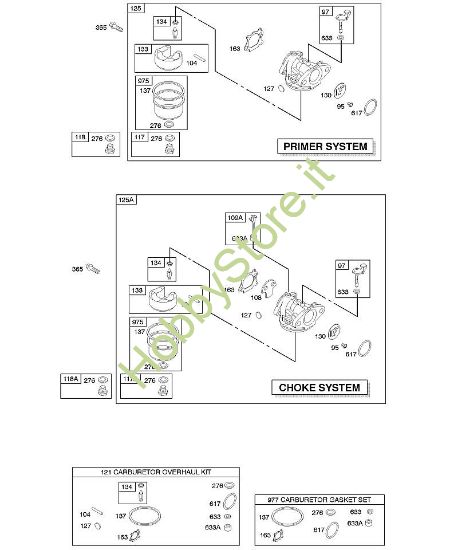 D - Carburatore B&S - 12 €¦ 12X802-0115-E1 brand Stihl